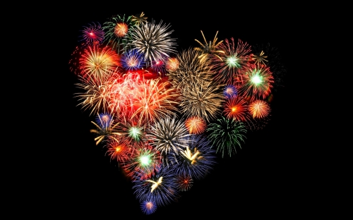 Love-Heart-Fireworks